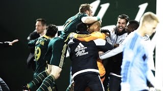 Longest penalty kick shootout in MLS Cup Playoffs history [upl. by Louisette]