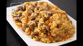 Plov  ПЛОВ Kochen  Russisches Reisgericht  Olga kocht Rezept [upl. by Eenram]