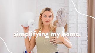 Decluttering Decor ✨ DAY THREE  Simplify your Life Challenge [upl. by Eyt87]