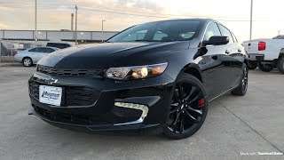 2018 Chevrolet Malibu Redline Edition 15L Tubro  Review [upl. by Clim]