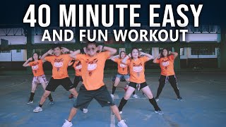 40 MINUTE EASY AND FUN Dance WORKOUT  BMD Crew [upl. by Maxantia]