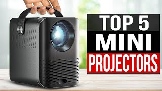 TOP 5 Best Mini Projector 2023 [upl. by Bakki578]