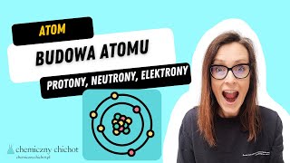 Budowa atomu  protony elektrony neutrony szkoła podstawowa [upl. by Odranar94]