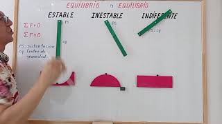 Tres Clases de equilibrio [upl. by Odrude]