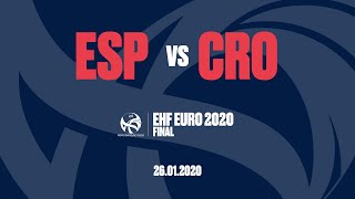 RELIVE  Spain vs Croatia  Final  Mens EHF EURO 2020 [upl. by Chee231]