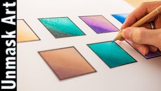 7 Ways of Blending Colored Pencils for Beginners [upl. by Hilly]