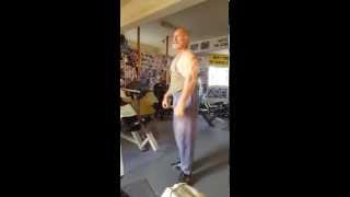 Jimmys  Cypriot 71 year old natural bodybuilder [upl. by Iohk]