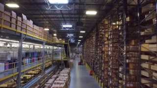 3PL Warehouse Facility Tour  The Apparel Logistics Group [upl. by Sprung]