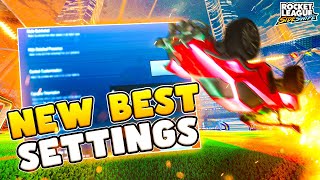 BEST TOUCH SETTINGS 2024 Rocket League SIDESWIPE Most Efficiency [upl. by Opal]