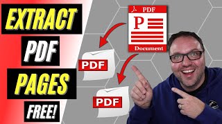 How to Extract Pages from PDF  Free  PDFsam [upl. by Akimihs]