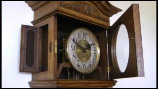 Furtwangler L Sohne Antique Grandfather Clock [upl. by Odey179]