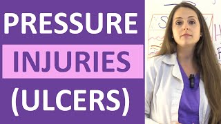 Pressure Ulcers Injuries Stages Prevention Assessment  Stage 1 2 3 4 Unstageable NCLEX [upl. by Aihset36]