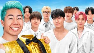 I Surprised ATEEZ With Custom Outfits [upl. by Martel]