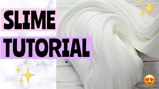 HOW TO MAKE SLIME Simple amp Easy Slime Recipe  2 Minute Easy Slime Tutorial Glue and Borax Slime [upl. by Waylon]