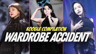 KPop Wardrobe Accidents  KPOP COMPILATION [upl. by Gitt]