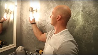 How to Install a WallMounted Light [upl. by Lezti]