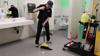 Janitorial Restroom Cleaning StepByStep Training [upl. by Treble]