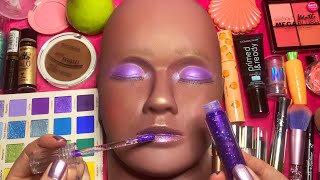 ASMR Makeup on Mannequin Whispered [upl. by Regdor]