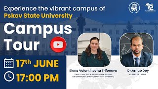 Campus Tour  University Tour  PSKOV STATE UNIVERSITY  MBBS IN RUSSIA [upl. by Ainoet]