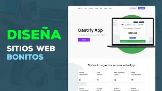 Como diseñar una página web bonita y sin saber de diseño  Figma [upl. by Ozen]