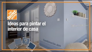 Ideas para pintar el interior de casa  Pintura  The Home Depot Mx [upl. by Lesslie]