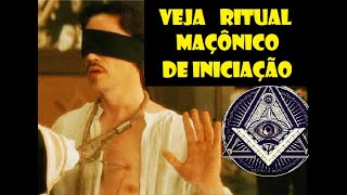 Vídeo mostra ritual de Iniciação maçônica com canção cuja letra fala da Iniciação na Maçonaria [upl. by Alletneuq]