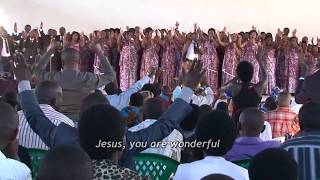 Hoziana Choir Yesu uri mwiza [upl. by Ttebroc]