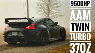 Nissan 370Z Twin Turbo  950BHP  GTR Killer StillenAAM Tuned 700WHP [upl. by Mayrim]