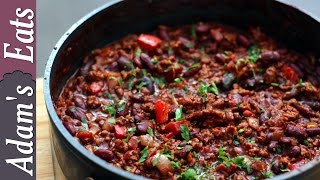 British chilli con carne  how to make chili con carne [upl. by Lacsap]