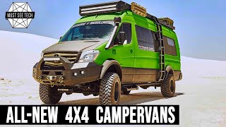 10 Newest 4x4 Adventure Vans with HeavyDuty Equipment for Remote Camping Locations [upl. by Irod138]