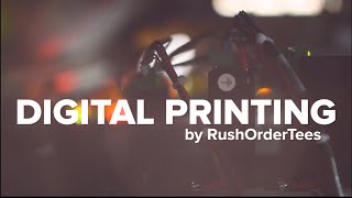 Digital Printing Process by RushOrderTees [upl. by Ahsikad]