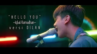 Iqbaal Ramadhan  Hello You Official Lyric Video Ost TemanTapiMenikah [upl. by Almira]