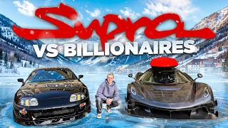 1000HP Supra terrorizing Billionaires Hypercarmeet in Switzerland [upl. by Barthelemy249]