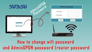 How to change WIFI password and AdminGPON password  Nokia Router  Subisu Internet [upl. by Murielle527]