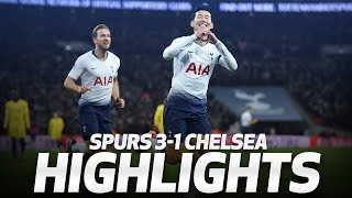 SONNYS WONDER GOAL HIGHLIGHTS  SPURS 31 CHELSEA [upl. by Nnyleak]