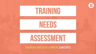 Training Needs Assessment [upl. by Hulbard720]