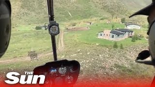 What a helicopter crash looks like from inside [upl. by Snehpets333]