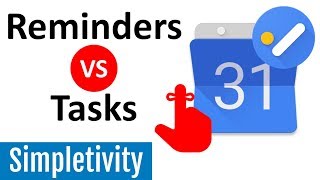 How to Use Tasks and Reminders in Google Calendar [upl. by Oiluarb]