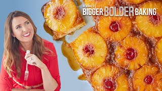 How To Make NextLevel Pineapple Upside Down Cake [upl. by Otsenre]