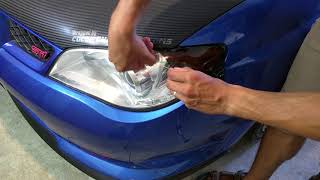 Can Knifeless tape cut VVivid headlighttail light tint [upl. by Cirtap794]