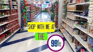 Shop With Me at The 99 Cent Only Store  Small Grocery Haul [upl. by Nnaacissej]