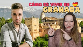 Cómo es VIVIR EN GRANADA España según un granadino  Comida coste de vida fiestas turismo [upl. by Noseimaj]