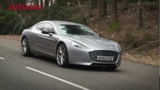 NEW Aston Martin Rapide S  flatout review by autocarcouk [upl. by Yecies]