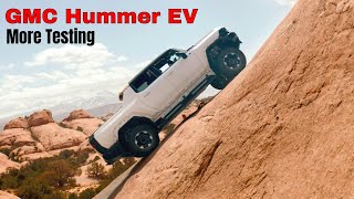 More Testing For The GMC Hummer EV Electric Truck [upl. by Aicitel]