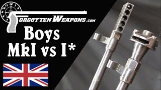 Boys AntiTank Rifle Mk I and Mk I Improvements [upl. by Adnolat]