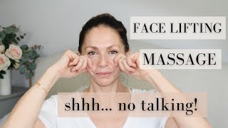 Face lifting massage Abigail James NO TALKING [upl. by Aikkin]