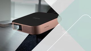 ViewSonic M2  Full HD 1080p Smart Portable LED Projector with Harman Kardon Speakers [upl. by Sivram]