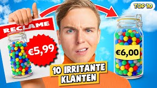 10 IRRITANTE KLANTEN [upl. by Lune]