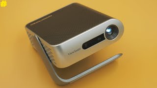 Viewsonic M1 Projector Review Is 480p Video Enough in 2020 [upl. by Acenes]