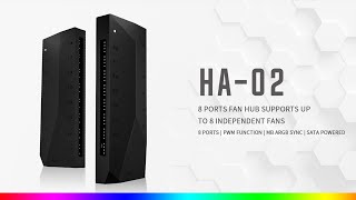 How to Connect HA02 Fan Hub [upl. by Ellan]